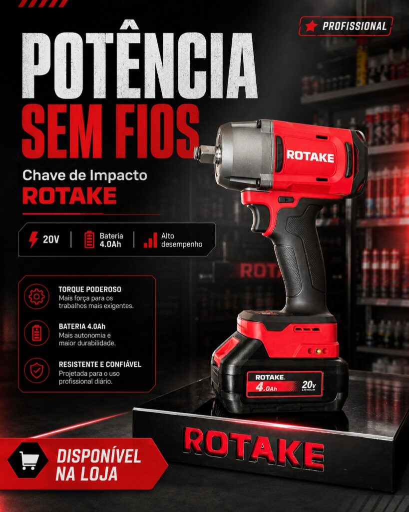 Desempenho que se sente. Qualidade que se reconhece. ⚡