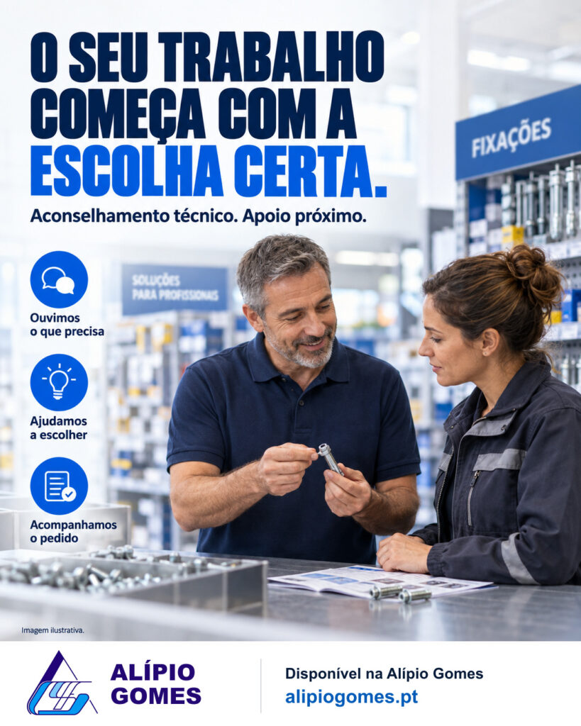 O seu trabalho começa com a escolha certa.