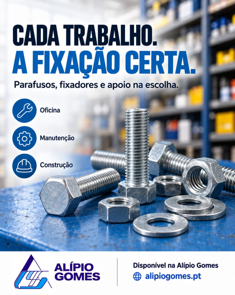 Cada trabalho. A fixação certa.