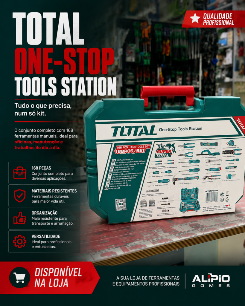 Tudo o que precisa. Num só kit. 🔧